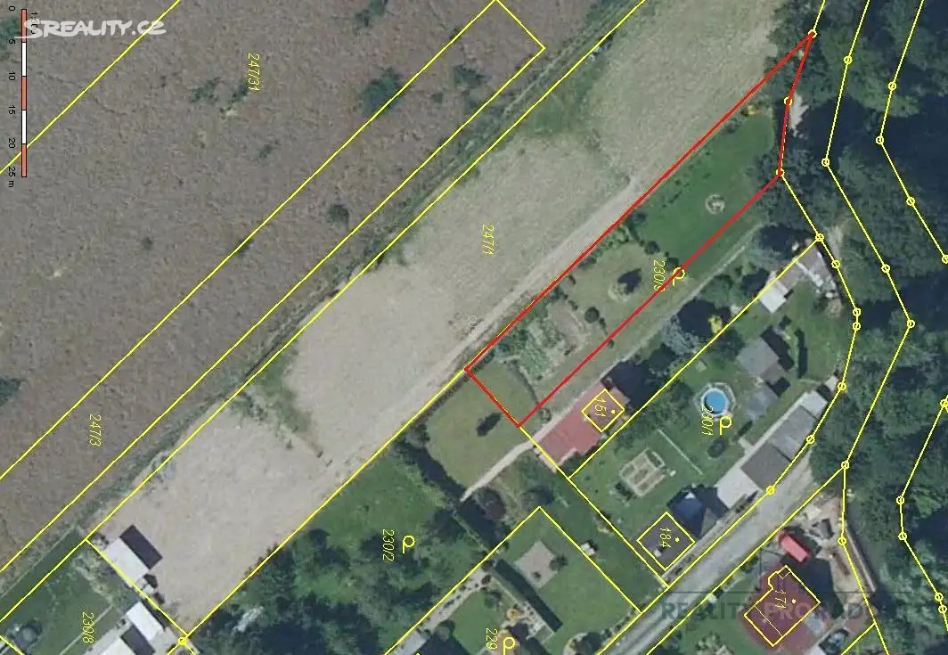 Prodej  stavebního pozemku 697 m², Prosenice, okres Přerov