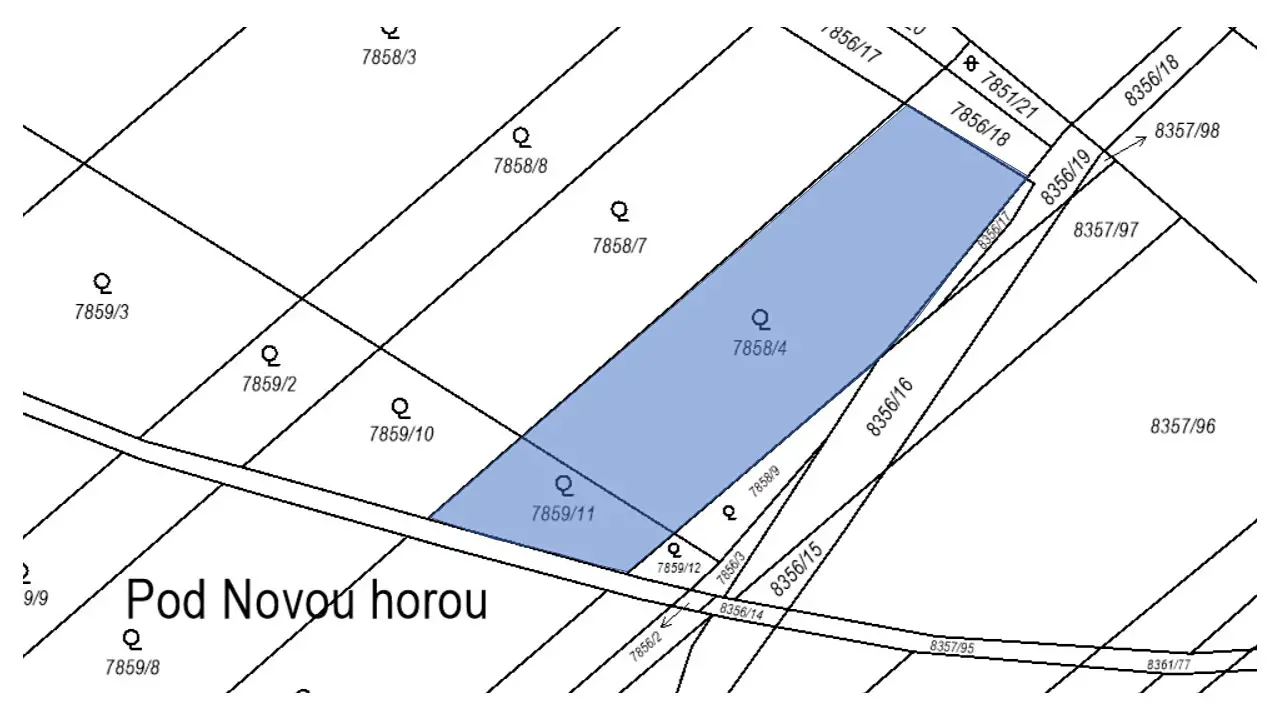 Prodej  zahrady 1 127 m², Brno - Židenice, okres Brno-město