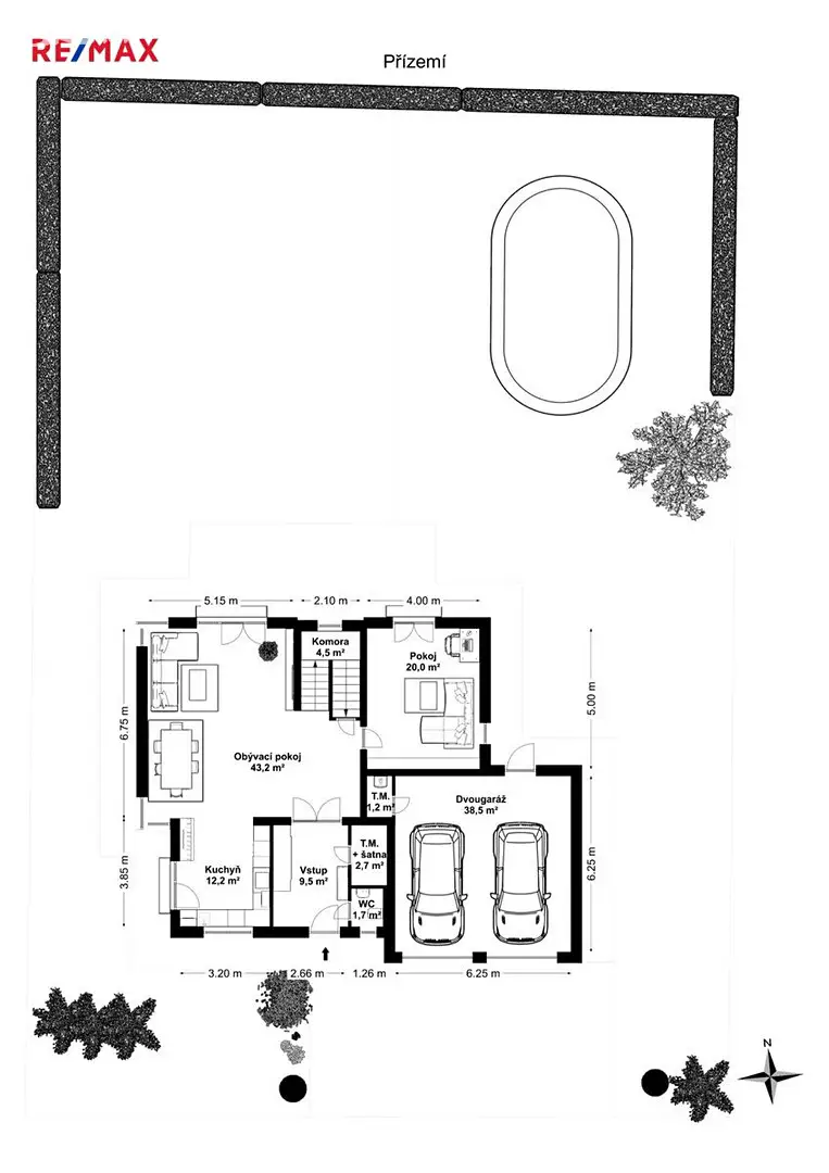 Prodej  vily 269 m², pozemek 921 m², Osiková, Čestlice