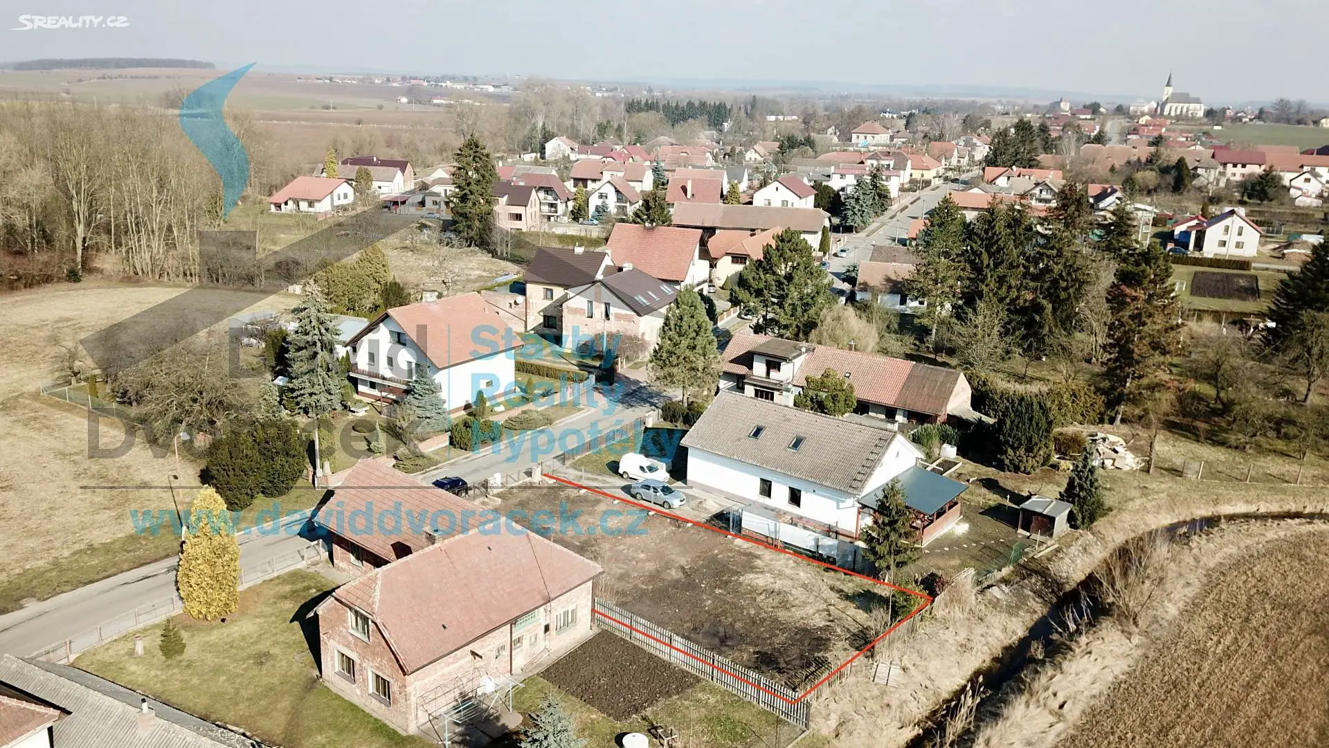 Prodej  stavebního pozemku 541 m², Mokrovousy, okres Hradec Králové