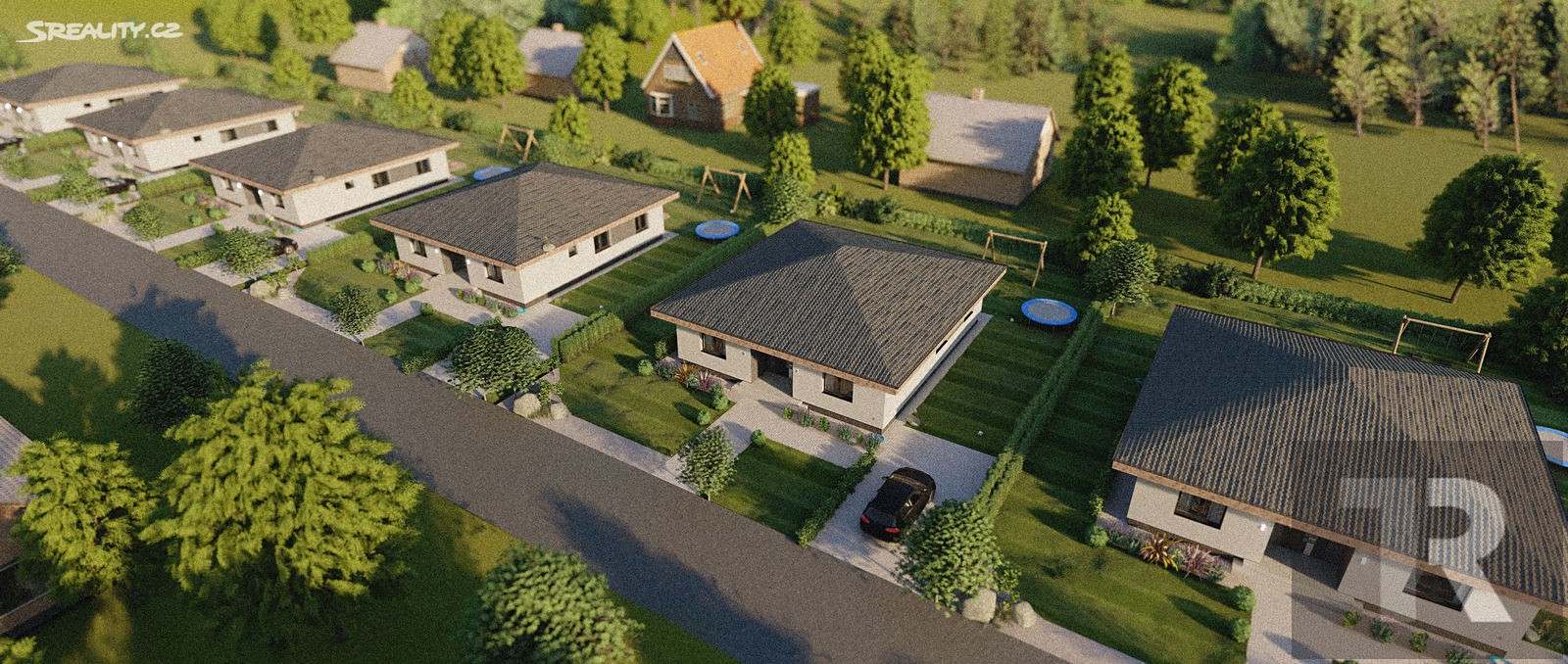 Prodej  projektu na klíč 118 m², pozemek 673 m², Smědčice, okres Rokycany