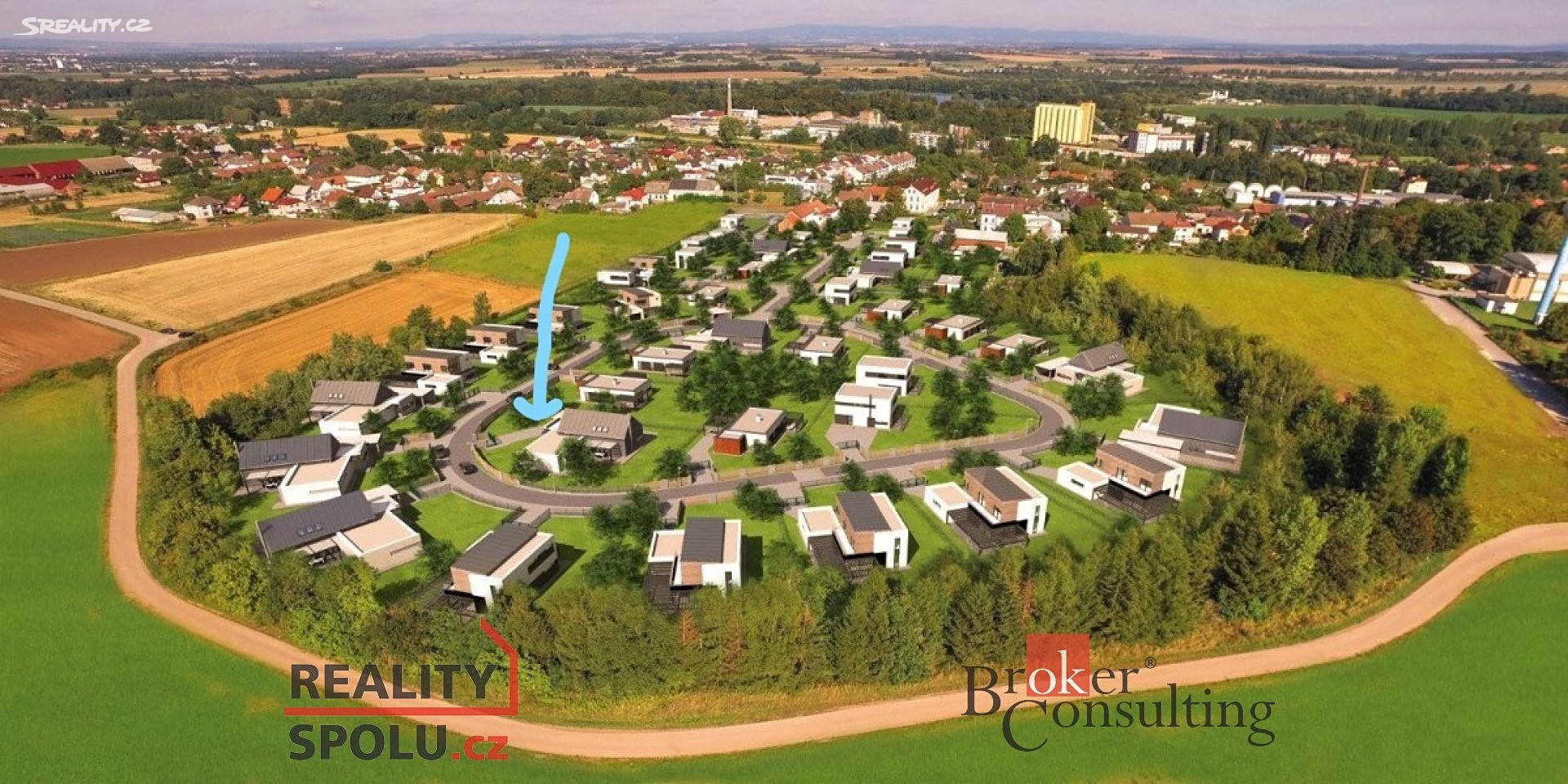 Prodej  stavebního pozemku 1 037 m², Předměřice nad Labem, okres Hradec Králové