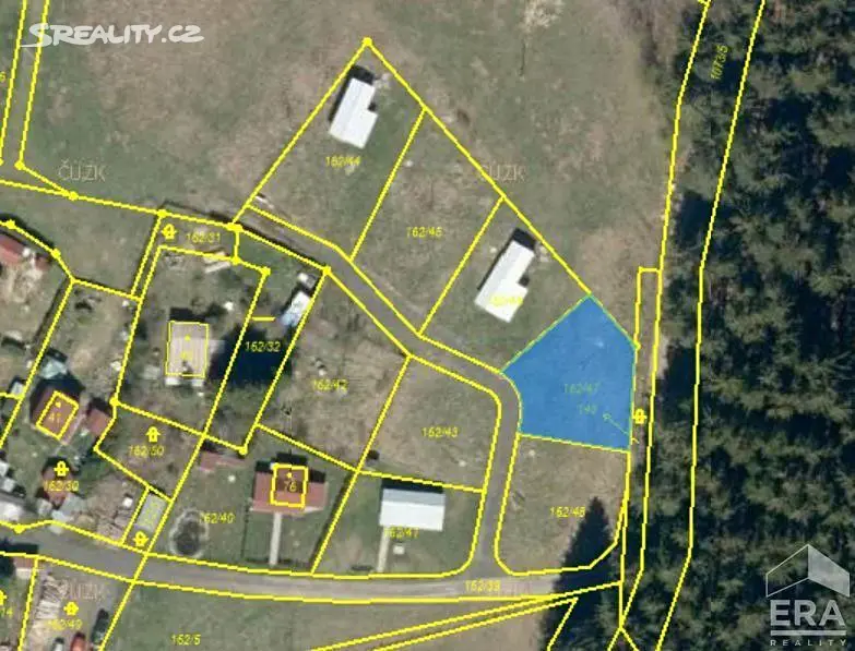 Prodej  stavebního pozemku 373 m², Teplá, okres Cheb