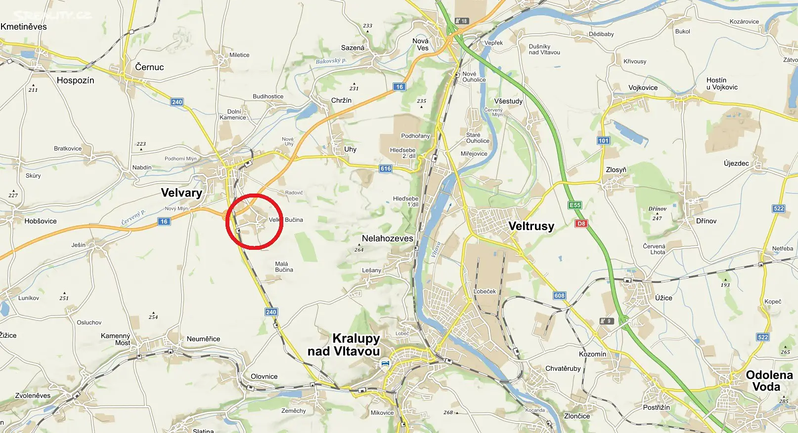 Prodej  rodinného domu 143 m², pozemek 1 076 m², Velvary - Velká Bučina, okres Kladno