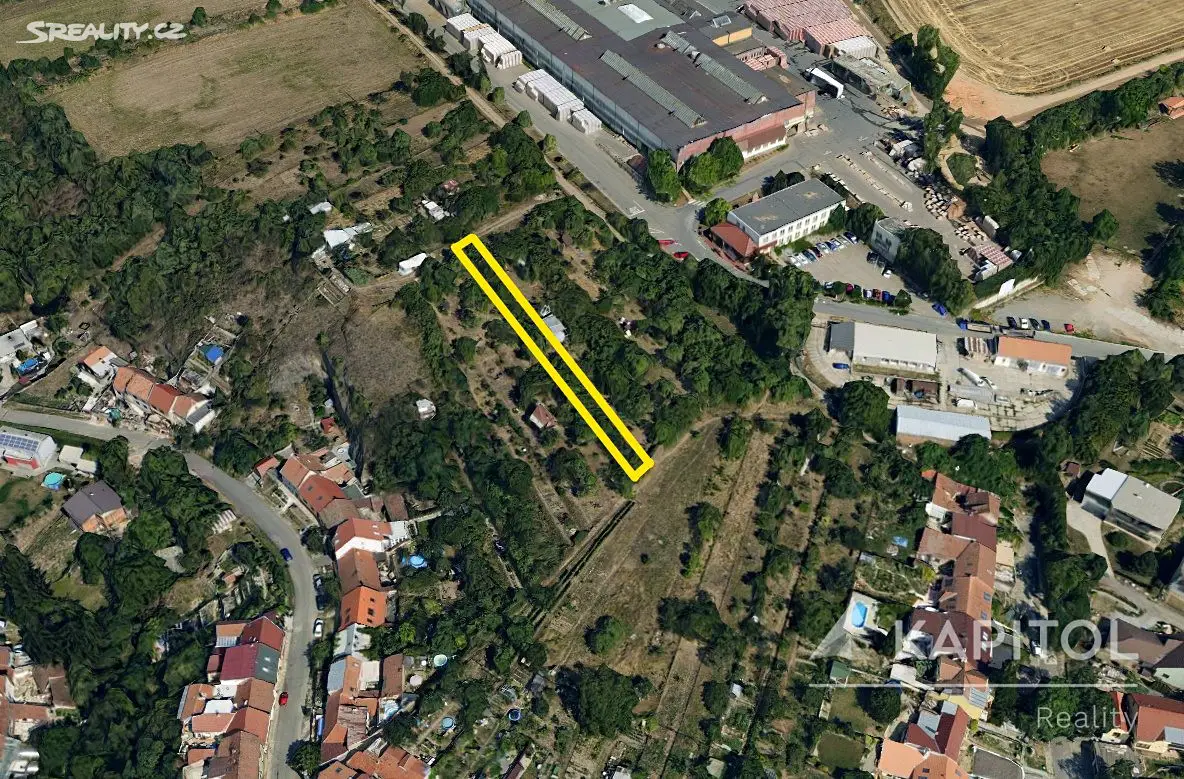 Prodej  zahrady 185 m², Šlapanice, okres Brno-venkov