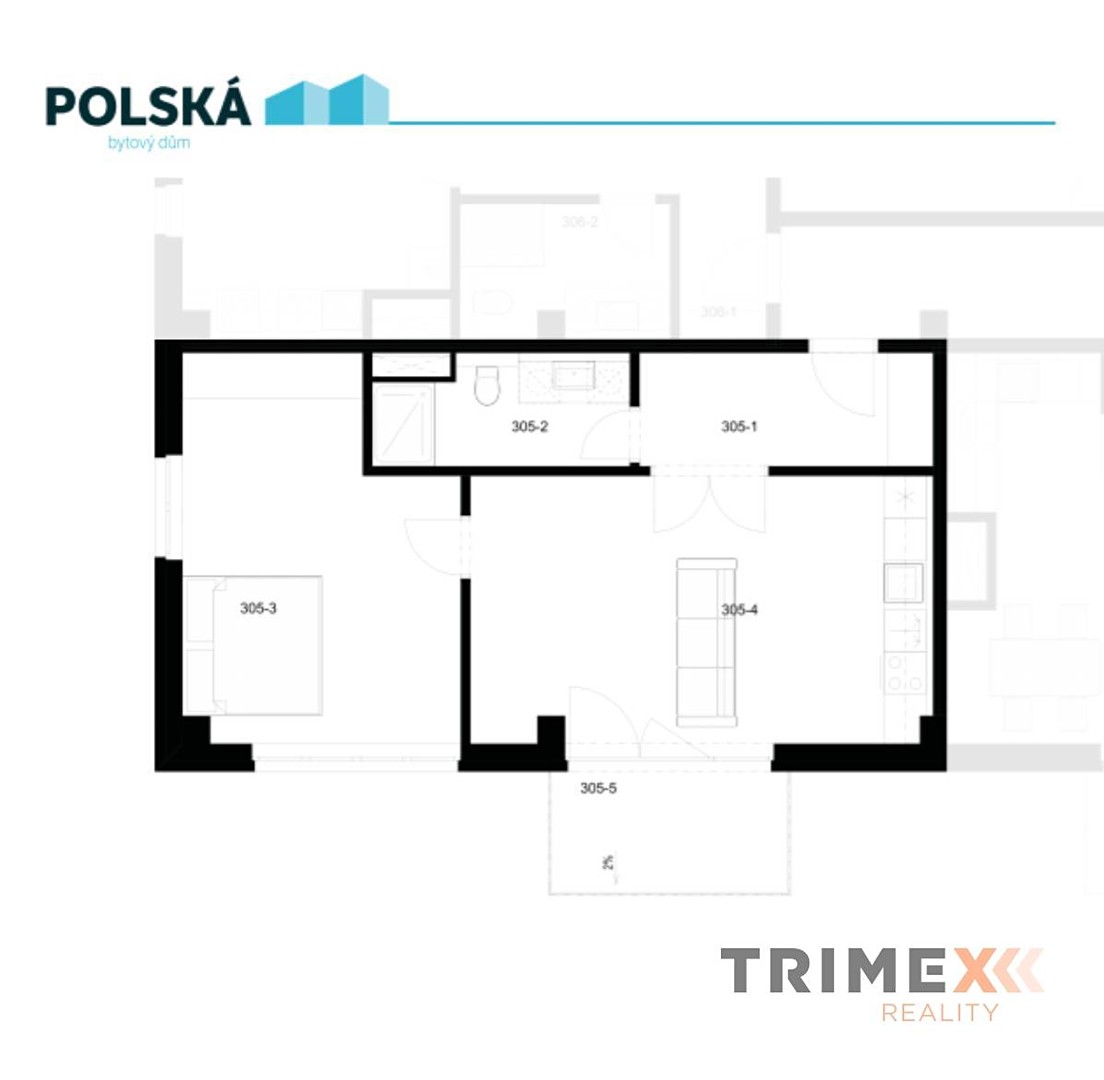 Pronájem bytu 2+kk 69 m², Ukrajinská, Ostrava - Poruba