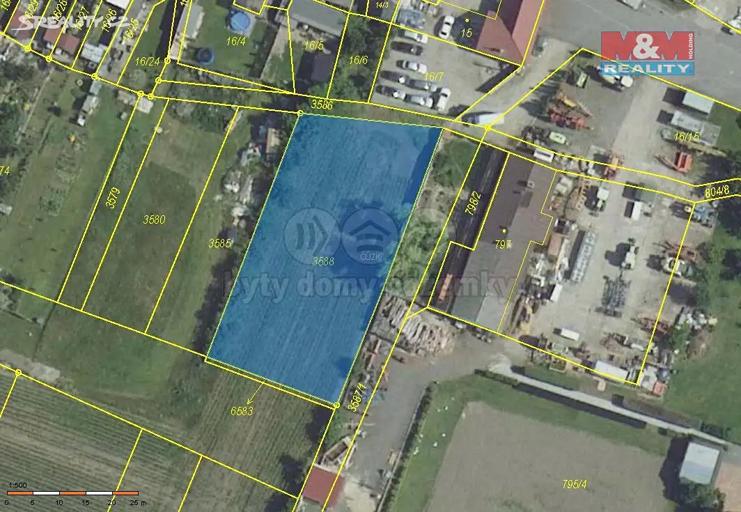 Prodej  stavebního pozemku 1 404 m², Šanov, okres Znojmo
