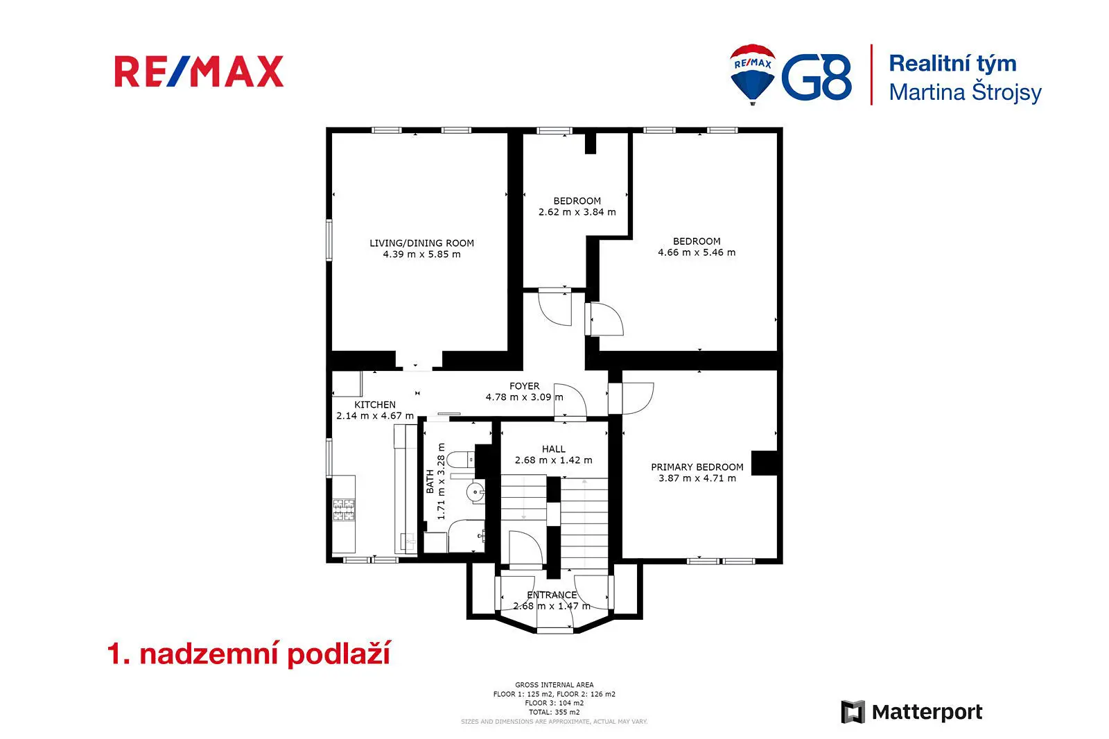 Pronájem bytu 4+1 110 m², Buzulucká, Ústí nad Labem - Skorotice
