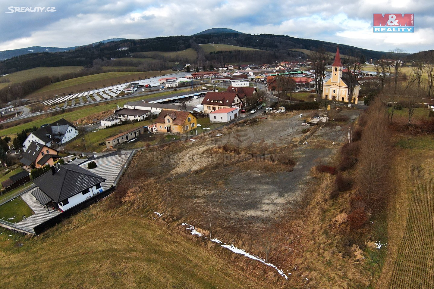 Prodej  stavebního pozemku 1 149 m², Česká Kubice - Horní Folmava, okres Domažlice