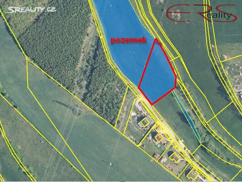 Prodej  stavebního pozemku 2 500 m², Nová Paka - Vrchovina, okres Jičín