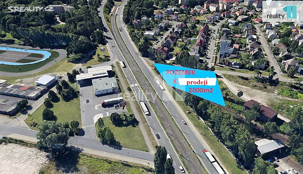 Prodej  komerčního pozemku 1 915 m², Plzeňská, Ostrava