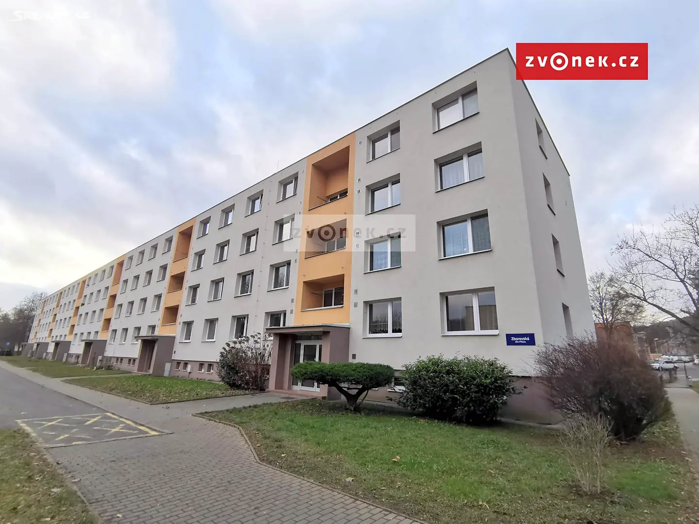 Pronájem bytu 1+1 35 m², Zborovská, Zlín - Příluky