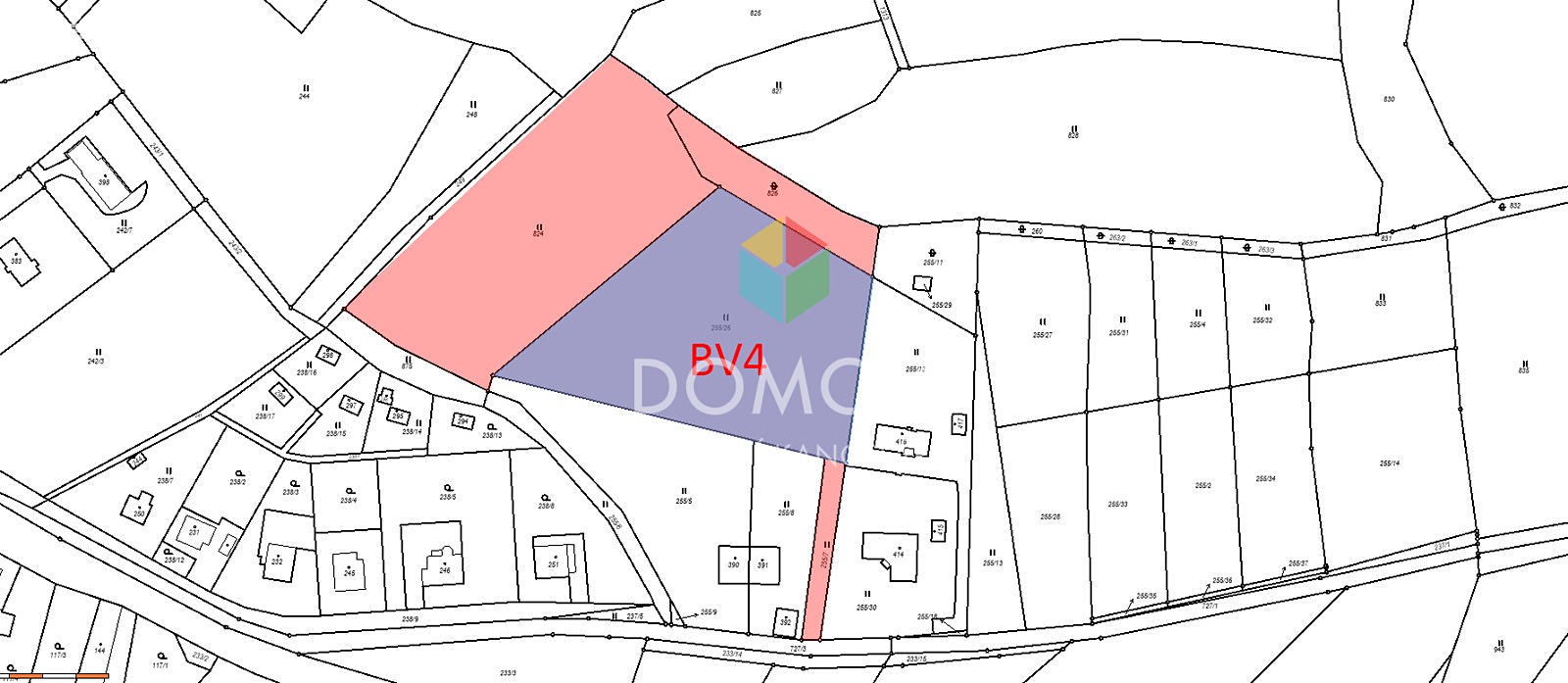 Prodej  stavebního pozemku 11 633 m², Kublov, okres Beroun