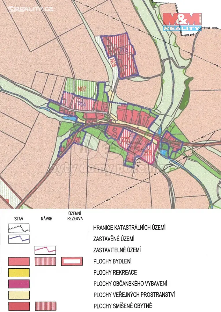 Prodej  stavebního pozemku 3 406 m², Ves Touškov - Mířovice, okres Plzeň-jih