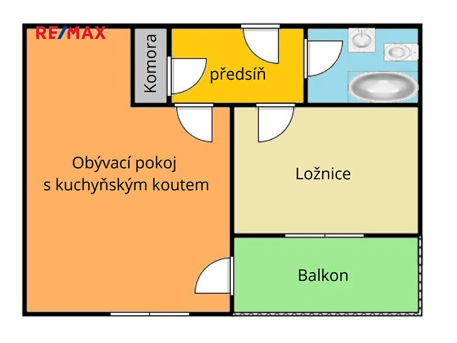 Pronájem bytu 2+kk 56 m², Pod Hrází, Český Krumlov - Horní Brána