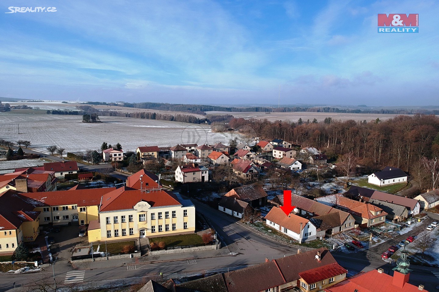 Prodej  rodinného domu 130 m², pozemek 207 m², Košetice, okres Pelhřimov