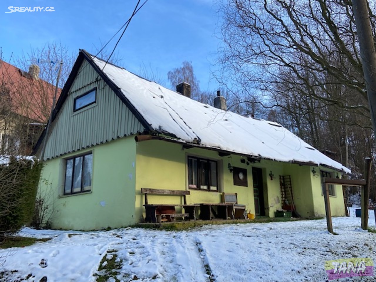 Prodej  rodinného domu 70 m², pozemek 284 m², Čtveřín - Doubí, okres Liberec