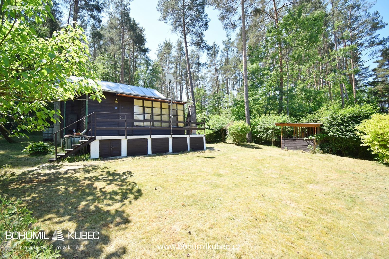 Prodej  chaty 60 m², pozemek 65 m², Týn nad Vltavou - Nuzice, okres České Budějovice