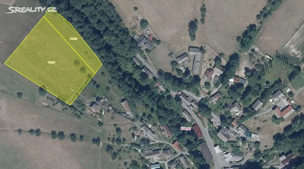 Prodej  pole 13 156 m², Kobyly, okres Liberec