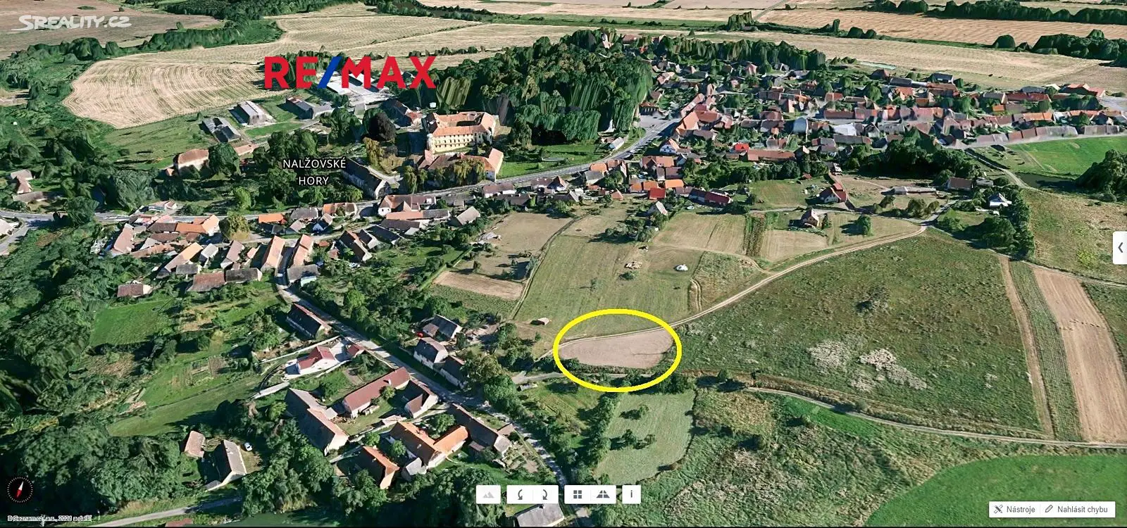 Prodej  stavebního pozemku 1 227 m², Nalžovské Hory, okres Klatovy