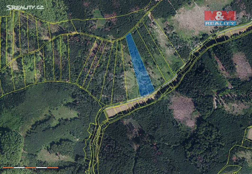 Prodej  lesa 12 967 m², Nemile - Lupěné, okres Šumperk