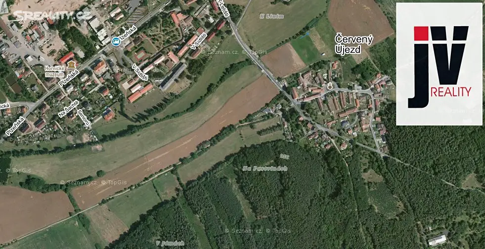 Prodej  stavebního pozemku 18 000 m², Zbůch, okres Plzeň-sever