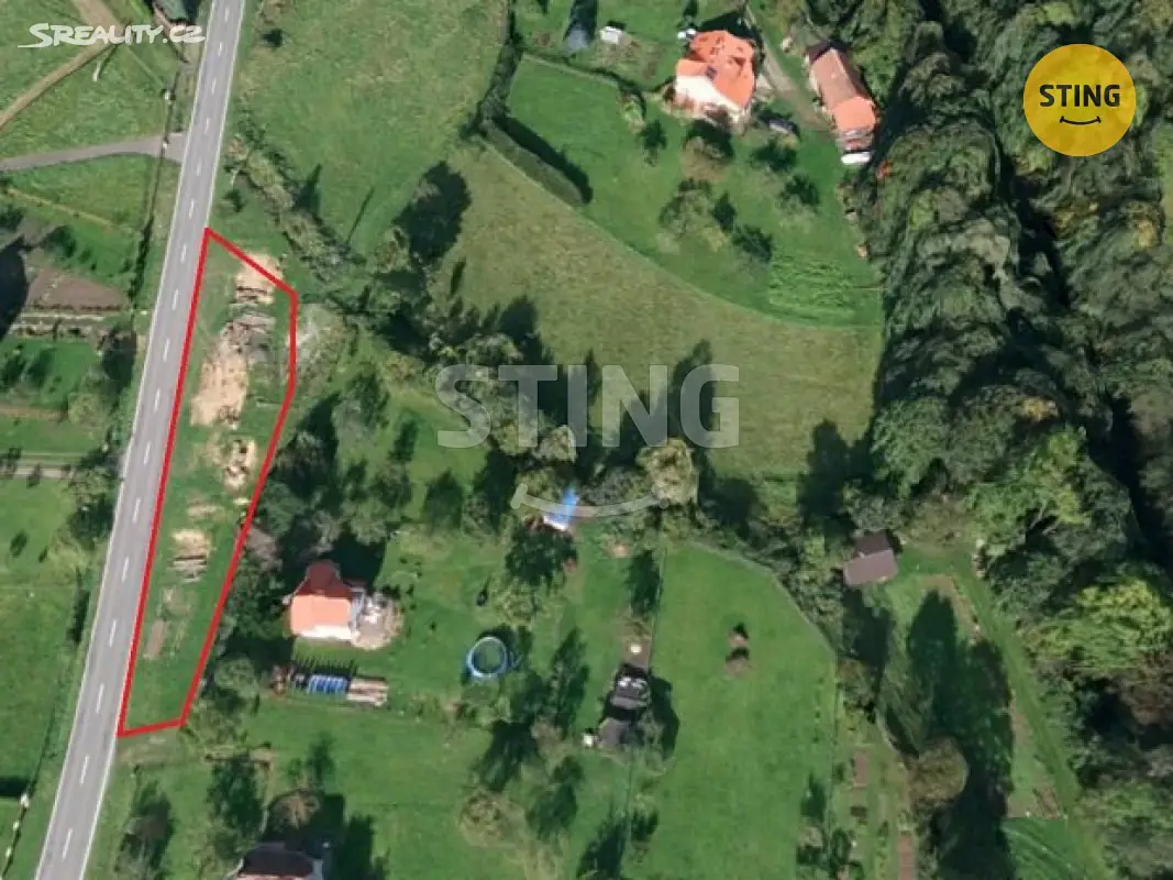 Prodej  stavebního pozemku 1 000 m², Bystřice, okres Frýdek-Místek
