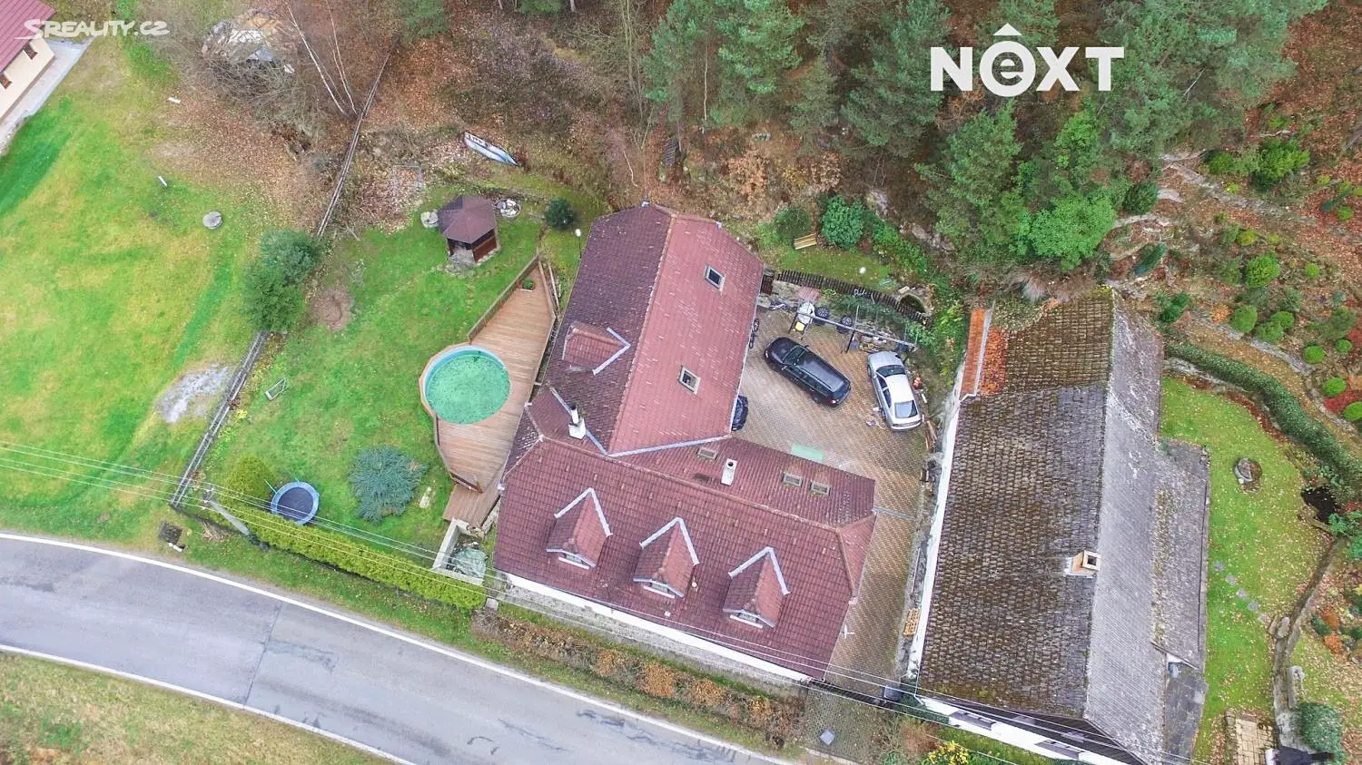 Prodej  rodinného domu 180 m², pozemek 1 236 m², Nové Hrady - Údolí, okres České Budějovice