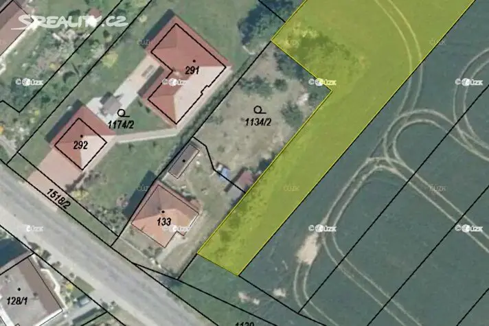 Prodej  pozemku 21 762 m², Přeštice - Žerovice, okres Plzeň-jih