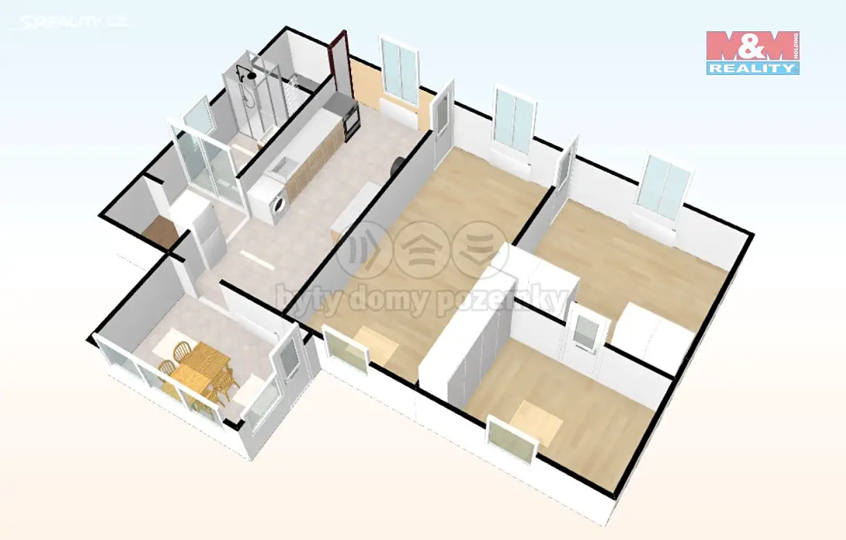 Prodej  rodinného domu 112 m², pozemek 1 044 m², Vojkovice, okres Karlovy Vary