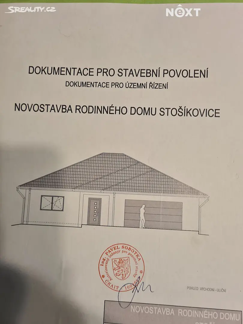 Prodej  stavebního pozemku 1 000 m², Stošíkovice na Louce, okres Znojmo