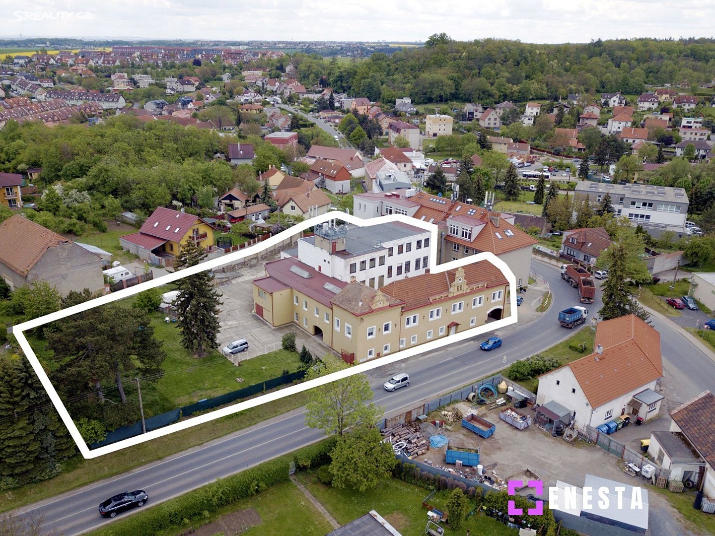 Prodej  stavebního pozemku 3 459 m², Pražská, Velké Přílepy