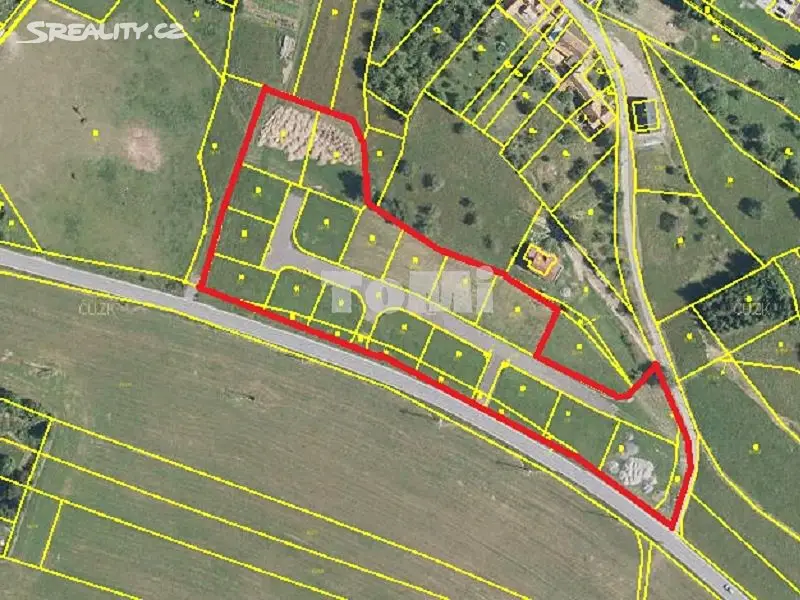 Prodej  stavebního pozemku 1 059 m², Ruprechtov, okres Vyškov