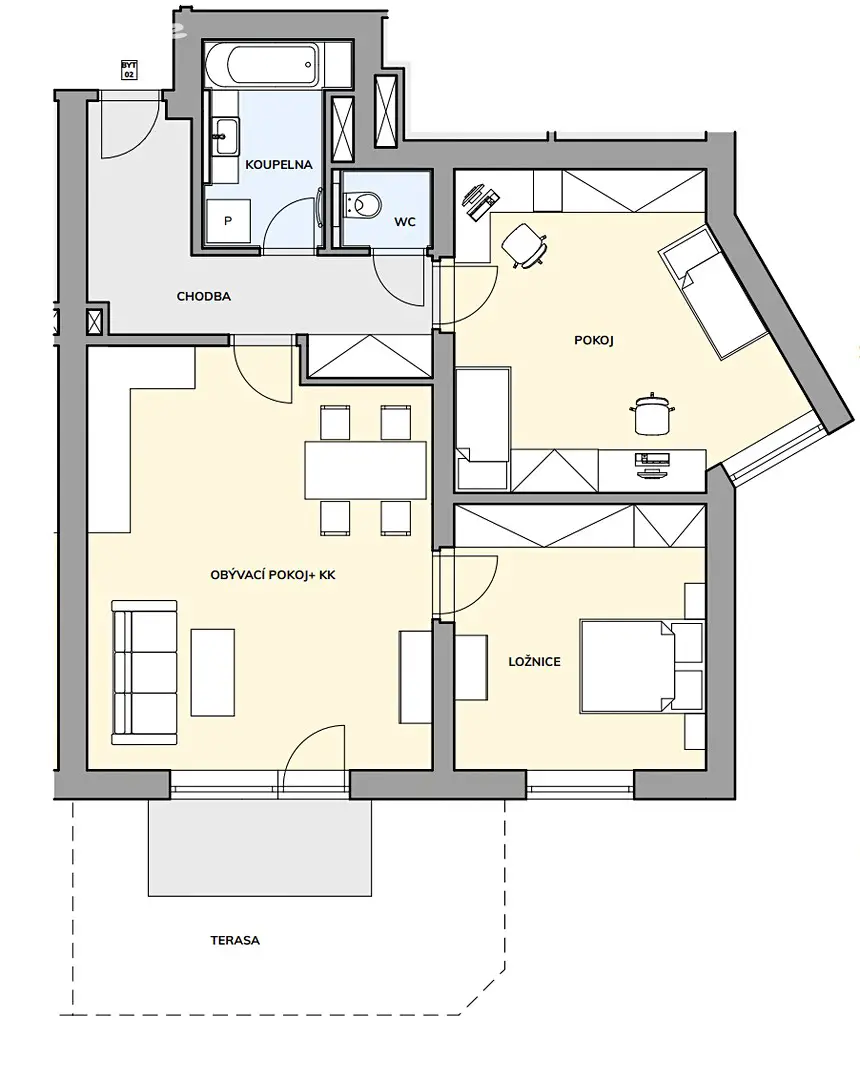 Pronájem bytu 3+kk 170 m², Náchod, okres Náchod