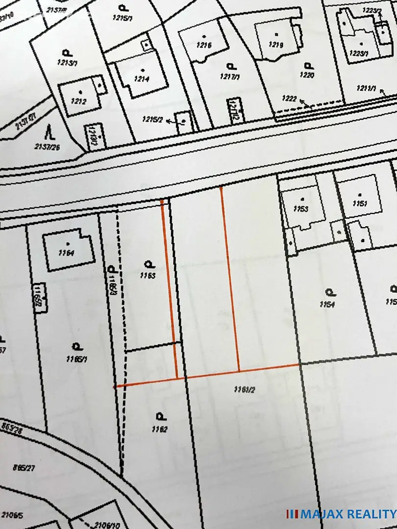 Prodej  stavebního pozemku 890 m², Zdice, okres Beroun