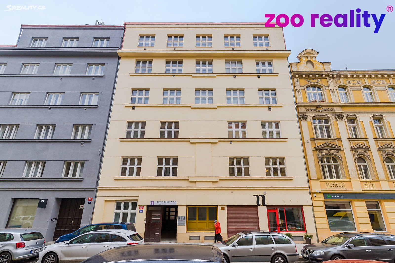 Pronájem bytu 3+kk 78 m², Oldřichova, Praha 2 - Nusle