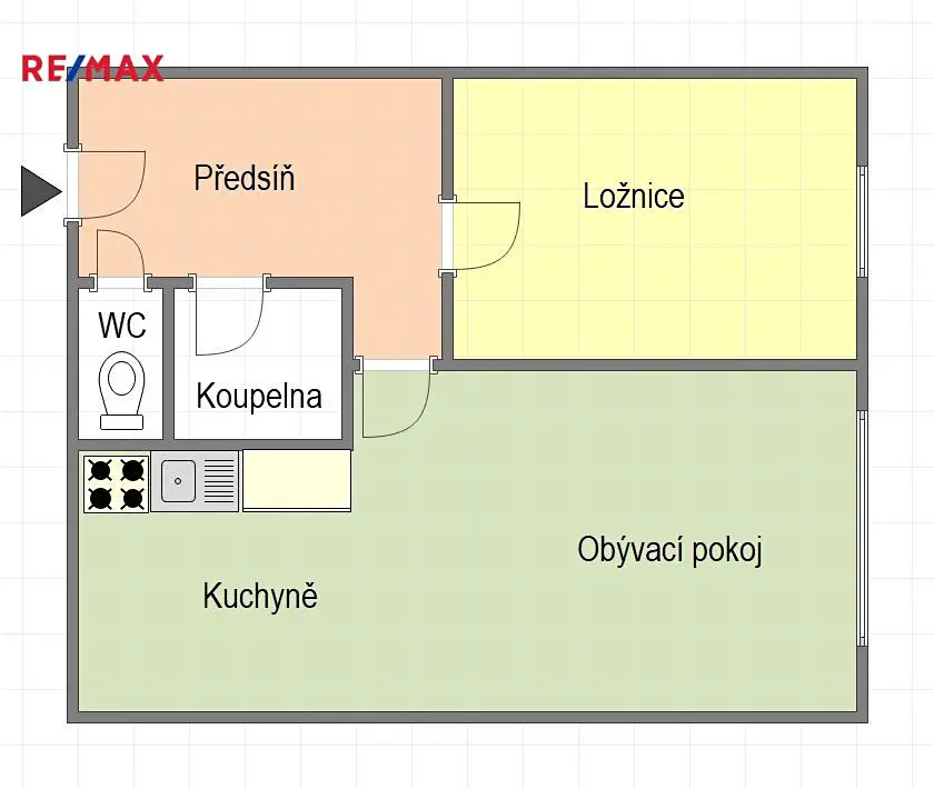 Prodej bytu 2+kk 38 m², Pujmanové, Praha 4 - Nusle