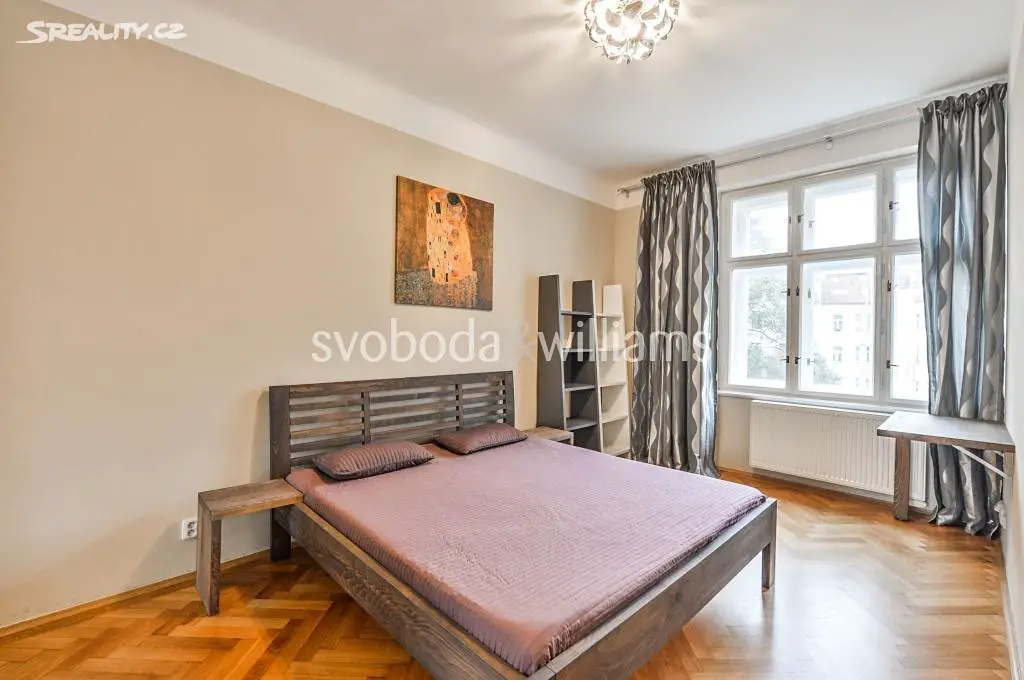Pronájem bytu 1+1 42 m², Hořejší nábřeží, Praha 5 - Smíchov