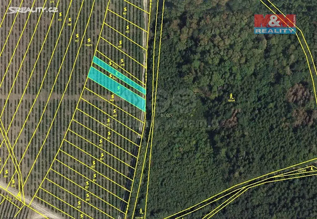 Prodej  pole 323 m², Nechvalín, okres Hodonín