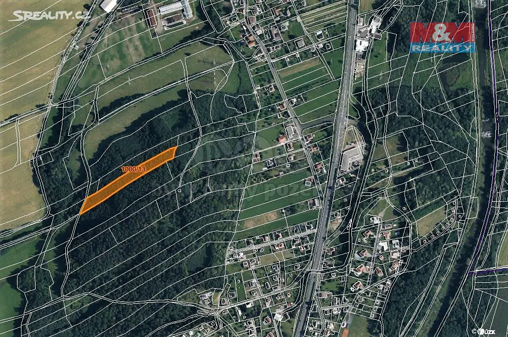 Prodej  lesa 7 545 m², Baška, okres Frýdek-Místek