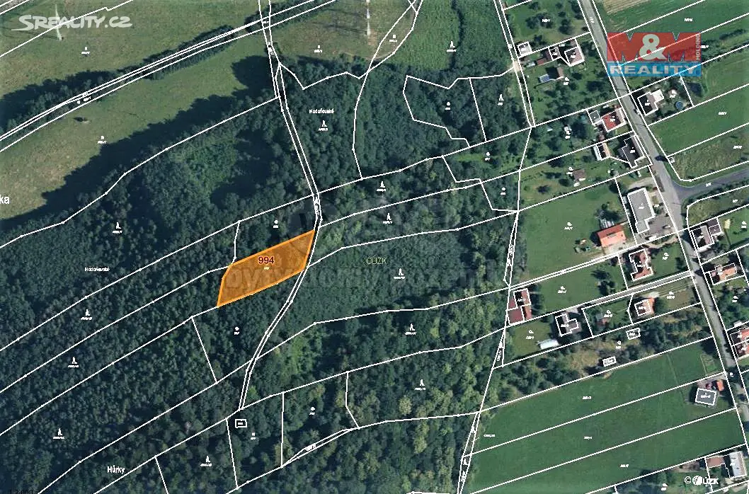 Prodej  lesa 1 729 m², Baška, okres Frýdek-Místek