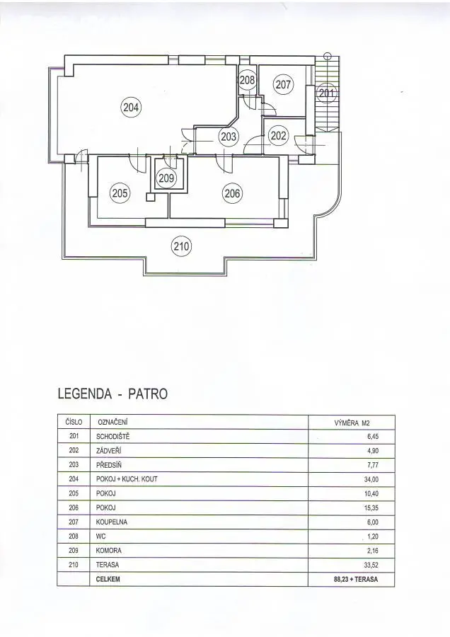 Pronájem bytu 3+kk 87 m², Kubišova, Praha 8 - Libeň