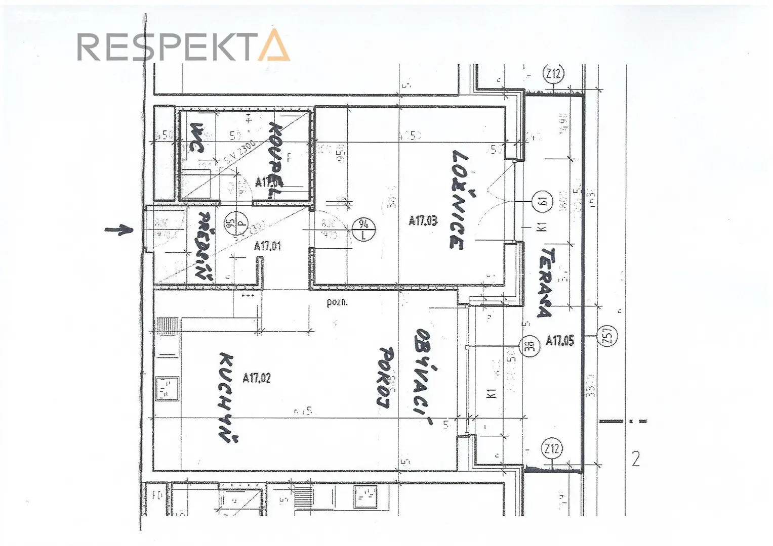 Pronájem bytu 2+kk 64 m², Papírnická, Plzeň - Východní Předměstí