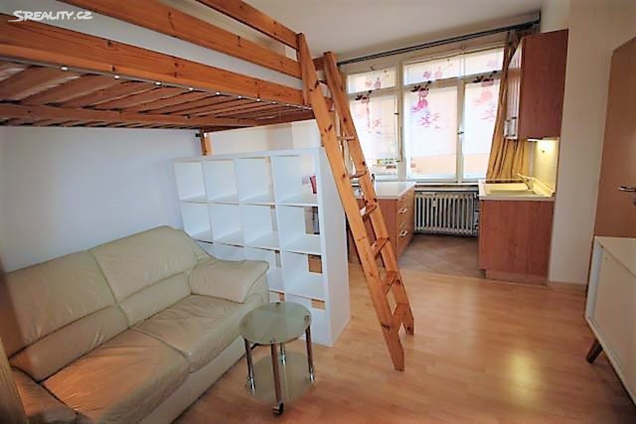 Pronájem bytu 1+kk 26 m², Heřmanova, Praha 7 - Holešovice