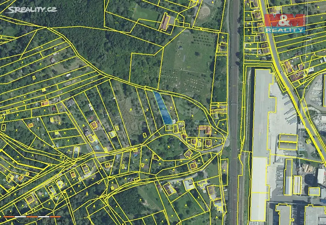 Prodej  stavebního pozemku 1 836 m², Napajedla, okres Zlín