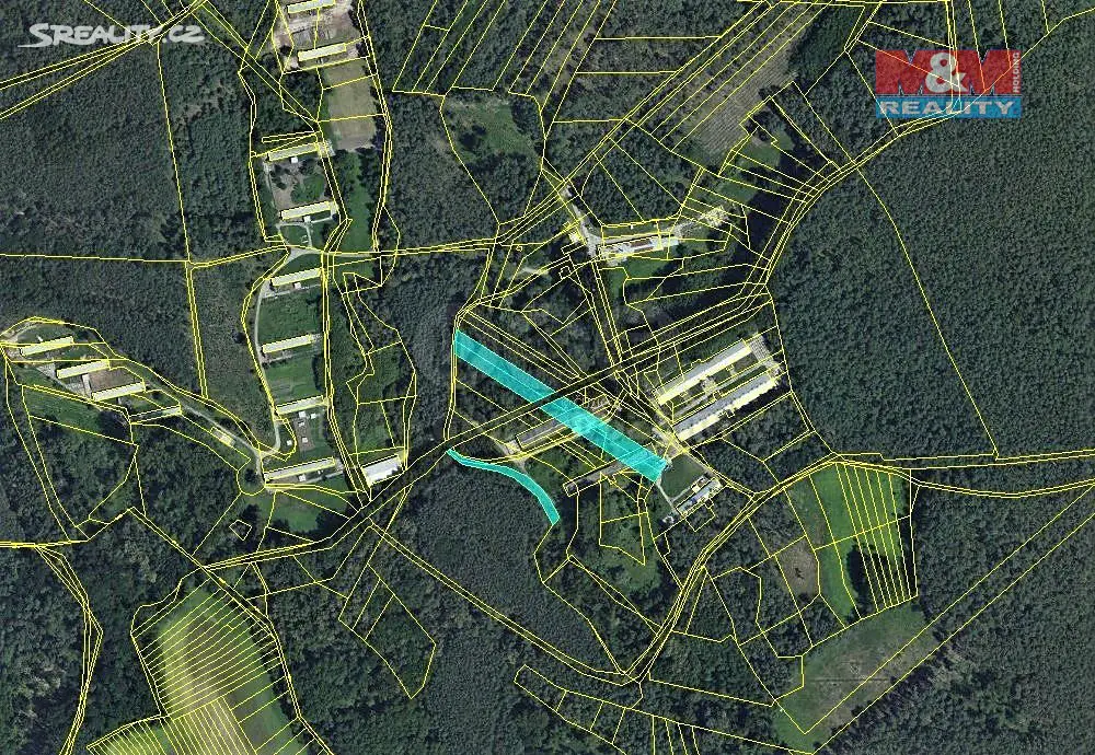 Prodej  lesa 5 859 m², Vracov, okres Hodonín