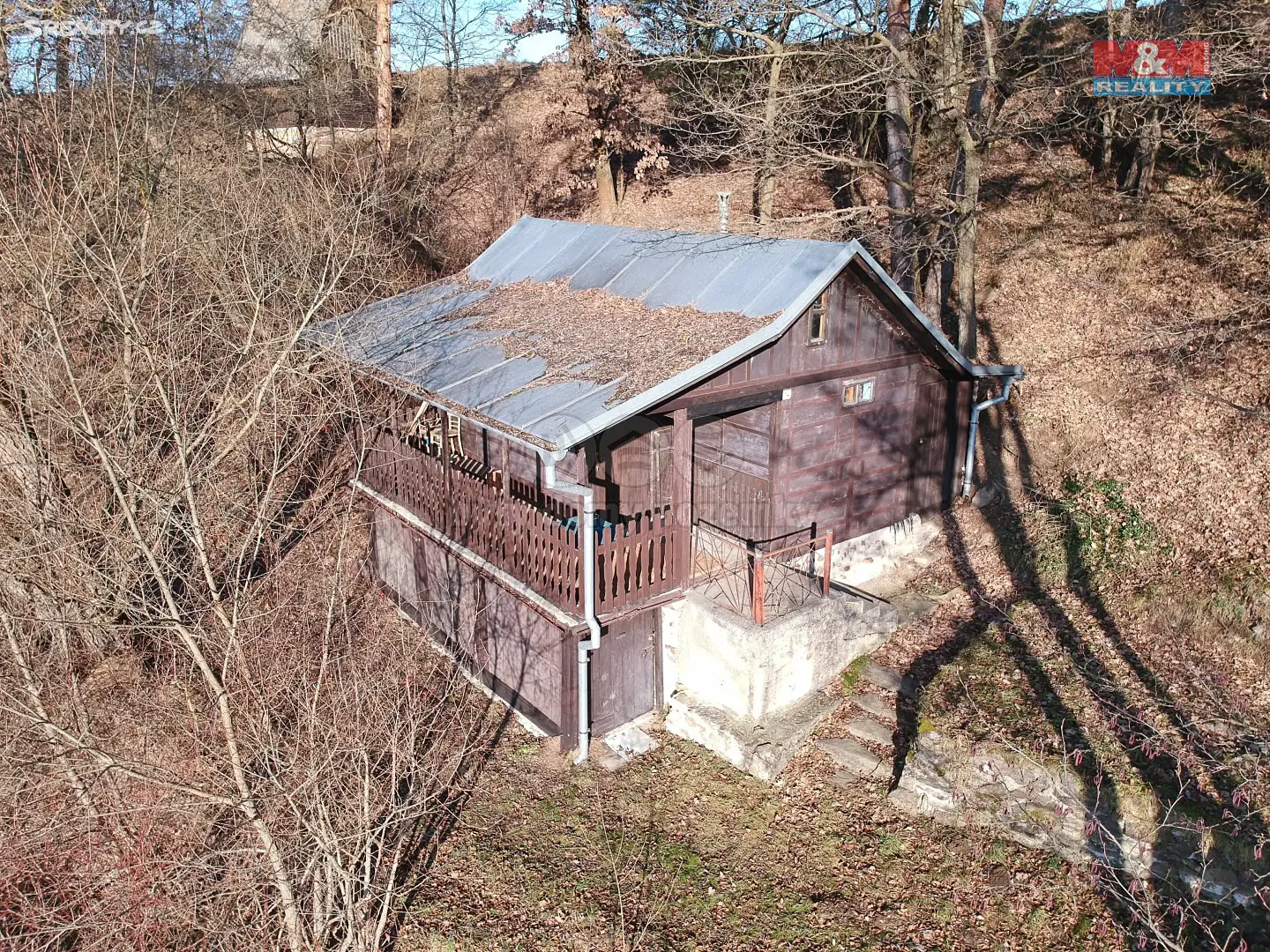 Prodej  chaty 24 m², pozemek 93 m², Dačice - Hradišťko, okres Jindřichův Hradec