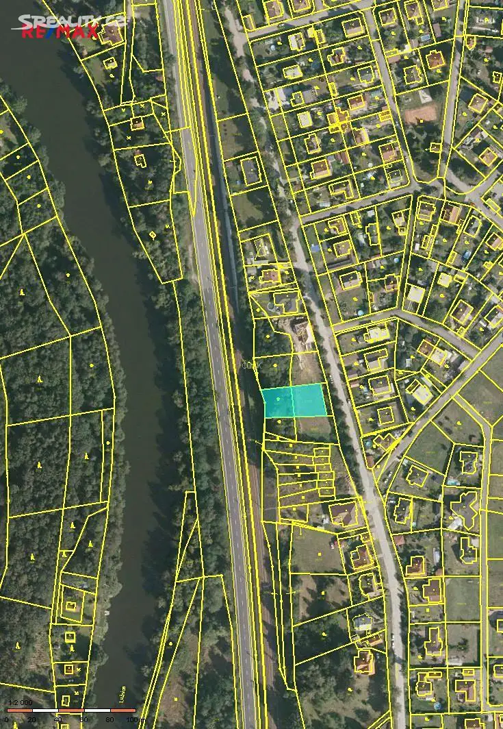 Prodej  stavebního pozemku 1 093 m², Planá nad Lužnicí, okres Tábor