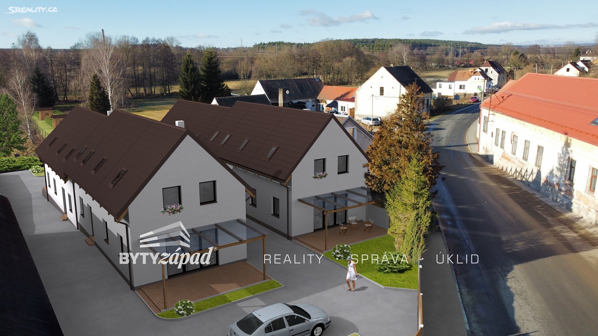 Prodej  rodinného domu 121 m², pozemek 287 m², Na Návsi, Horní Bříza