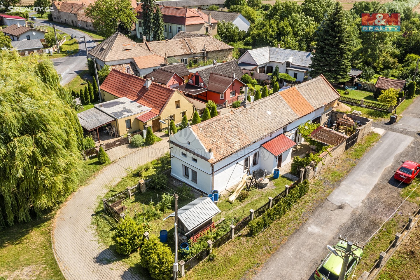 Prodej  rodinného domu 80 m², pozemek 194 m², Lkáň, okres Litoměřice